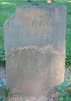 Headstone